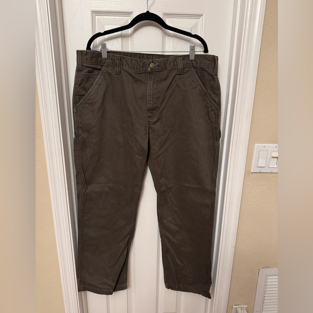 Carhartt dark brown 38x30